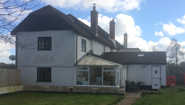 before and after first floor extension
