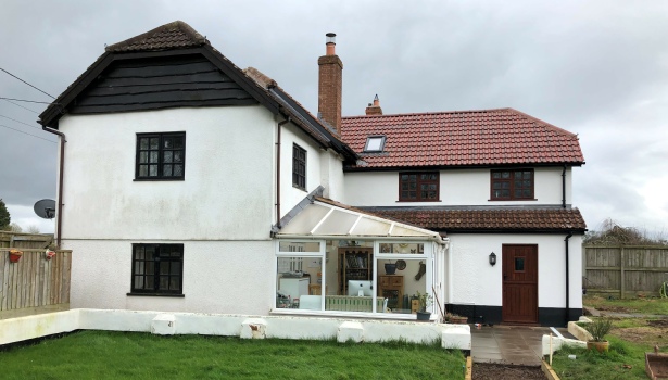 before and after first floor extension