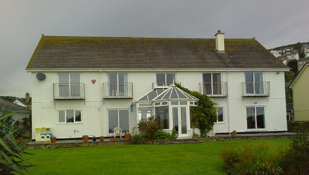 before and after replacement conservatory