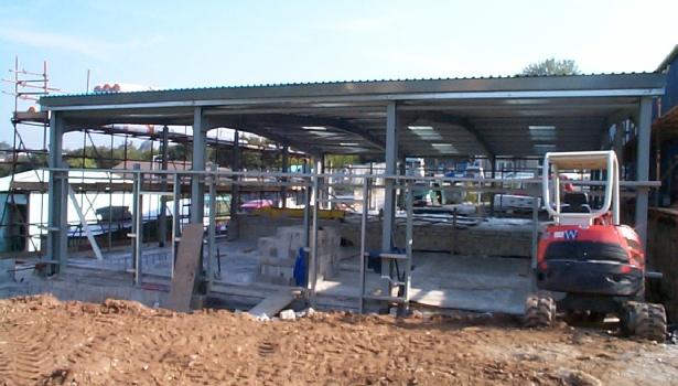 onsite and completed industrial units
