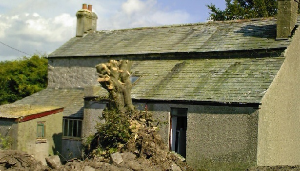 before and after extension/refurbishment
