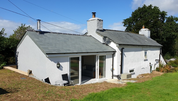 before and after extension
