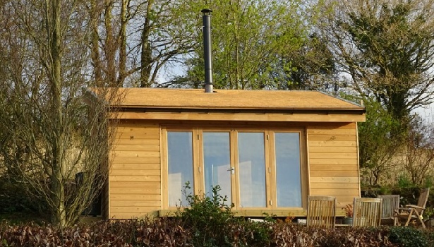 completed summer house
