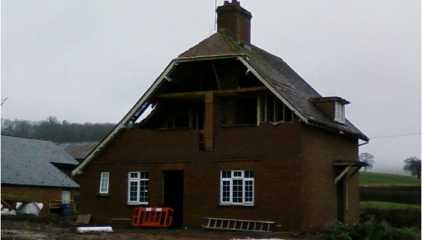 before and after extension/refurbishment