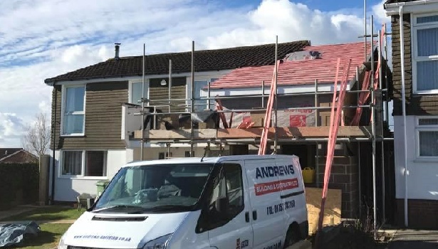 before and after extension/conversion