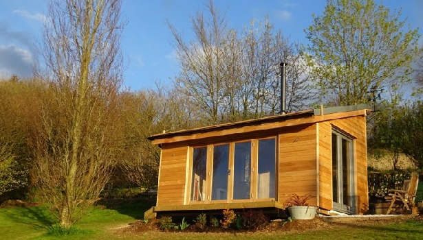 completed summer house