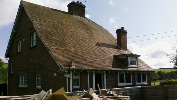 before and after extension/refurbishment