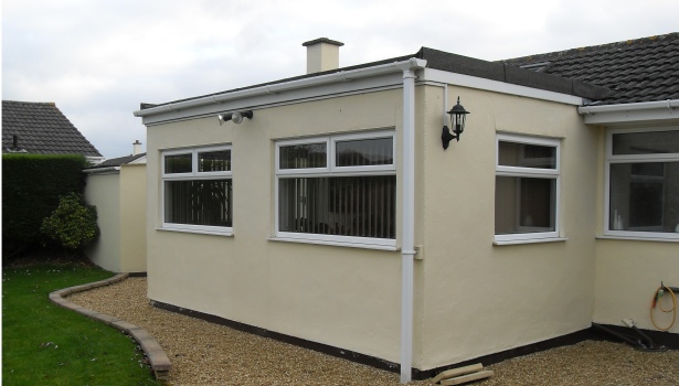 before and after extension