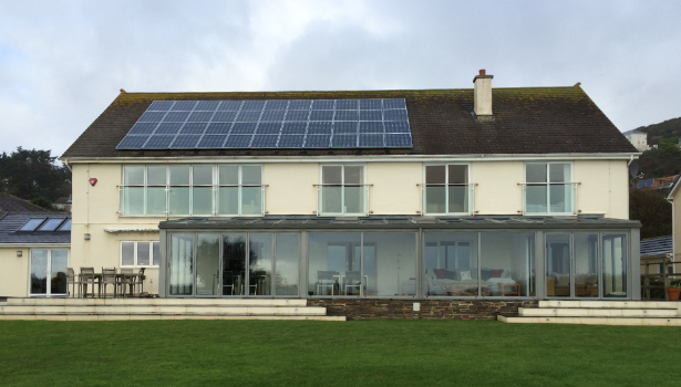 before and after replacement conservatory