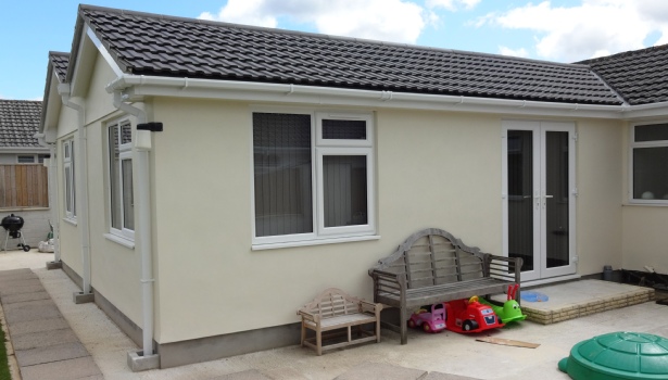 before and after extension