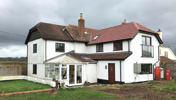 view domestic first floor extension