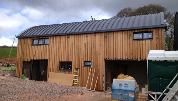 onsite and completed farm office