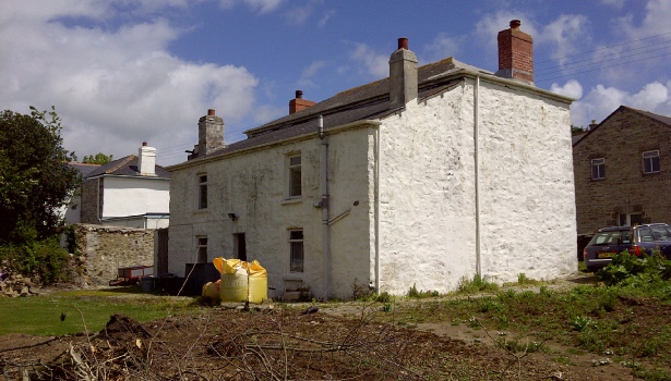 before and after grade II listed house