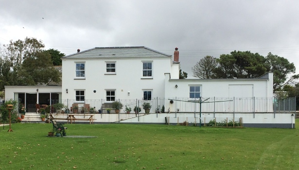 before and after grade II listed house