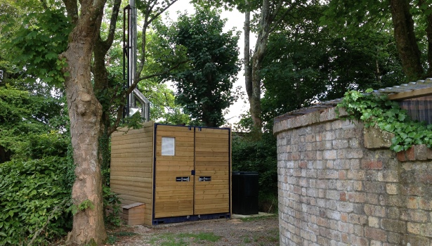 before and after biomass boiler