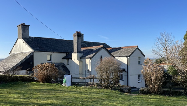 before and after grade II listed house
